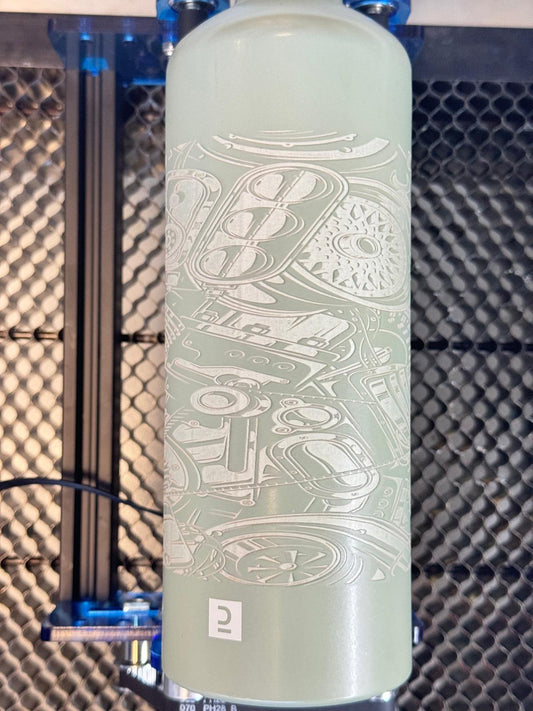 Grabado de Botellas Personalizado con Termo o Vidrio